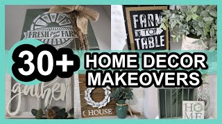 30+ THRIFTED DIYS TO TRY | MAKE THRIFTING EASY WITH THESE QUICK AND CHEAP DIY HOME DECOR ITEMS!