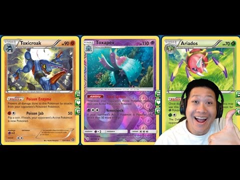 DMG Immune TOXICROAK TOXAPEX Deck, Abuse Poison To Prevent DMG and Lock Enemies