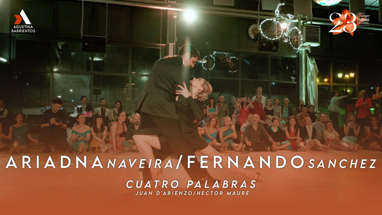 Video thumbnail for TANGO TORINO FESTIVAL 2025 - ARIADNA NAVEIRA & FERNANDO SANCHEZ - CUATRO PALABRAS, D'ARIENZO-MAURÉ