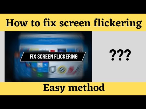 How to fix screen flickering problem. #shorts #trending