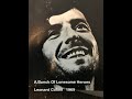 A Bunch Of Lonesome Heroes - Leonard Cohen  1969