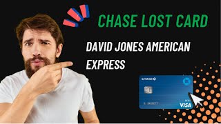 chase lost card | david jones american express | british airways american express