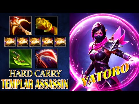 Templar Assassin - Yatoro Super Hard Carry 15k Average MMR Gameplay | Learn How To Carry - Highlight