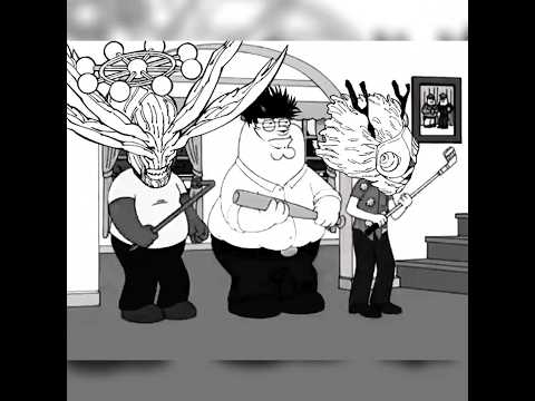 Jujutsu Kaisen X Family Guy || Gojo vs Sukuna #jujutsukaisen #familyguy #shorts