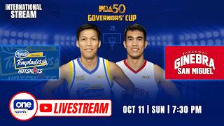 LIVE: MAGNOLIA vs BRGY. GINEBRA | PBA SEASON 50 GOVERNORS’ CUP | OCT 11, 2026 | INTERNATIONAL STREAM