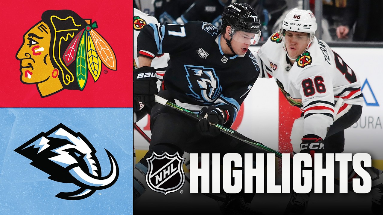 3월02일 시카고 유타 NHL 하이라이트