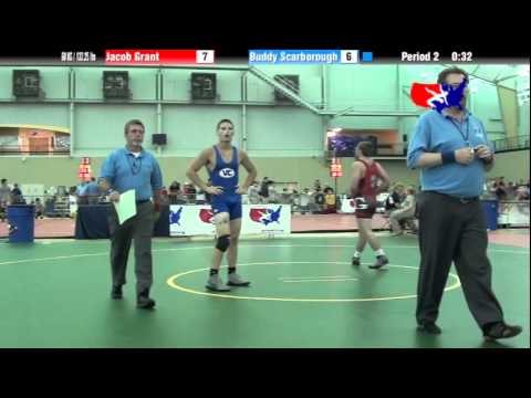 University Nat`ls FS  60 KG / 132.25 lbs: Jacob Grant vs. Buddy Scarborough