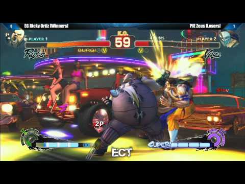 SSF4 AE2012 Grand Final - EG Ricky Ortiz vs PIE Zeus - East Coast Throwdown 2014
