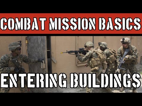 Combat Mission Basics: Orders to Enter Buildings With