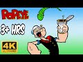 Popeye The Sailor Man COMPILATION 3 Hours 56 Episodes Remastered 4K 60FPS