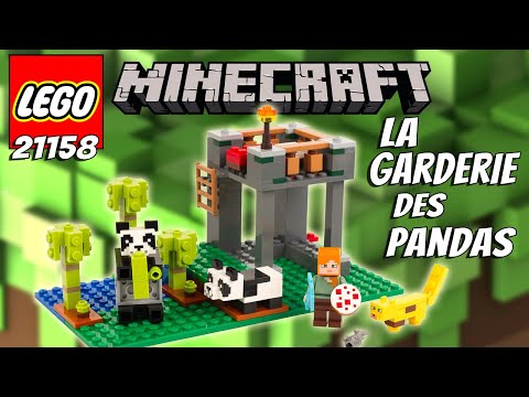 LEGO Minecraft La garderie des pandas 21158 LEGO : la boîte à Prix