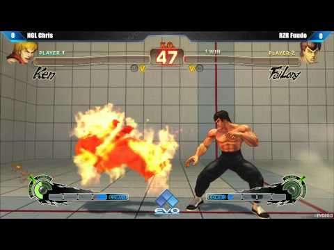 [EVO 2013 SSFIV AE Top 256] NGL Chris (Ken) vs RZR Fuudo (Fei Long)