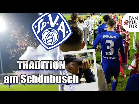 TRADITION mit DFB-Pokal-Knaller | Ein Tag Fan von: Viktoria Aschaffenburg | Fußball-Stadion-Vlog 🏟️