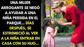 UNA MUJER SE NEGÓ A AYUDAR A UNA NIÑA PERDIDA EN EL PARQUE… DÍAS DESPUÉS, SE ESTREMECIÓ...