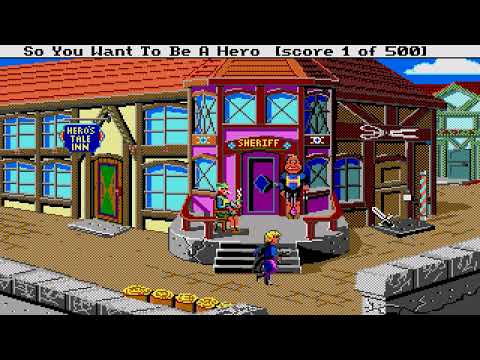 ATARI ST Hero's Quest So You Want to Be a Hero