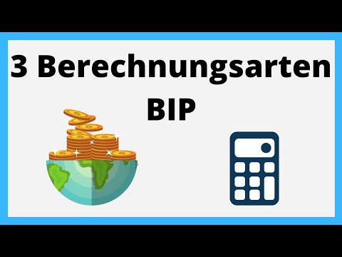 Berechnung des BIP anhand  der: Entstehungsseite, Verwendungsseite und Verteilungsseite