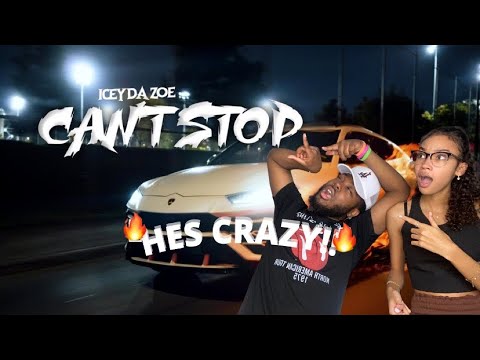 Icey Da Zoe - Can’t Stop 🔥( Music Video) REACTION !