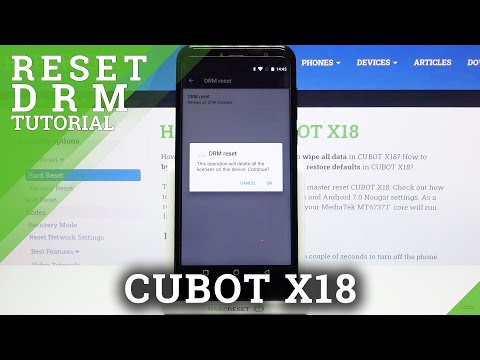 How to Reset DRM on CUBOT X18 – Reset Digital Rights Management