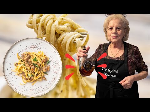 Nonna's secret spice..BRANDY in your pasta???