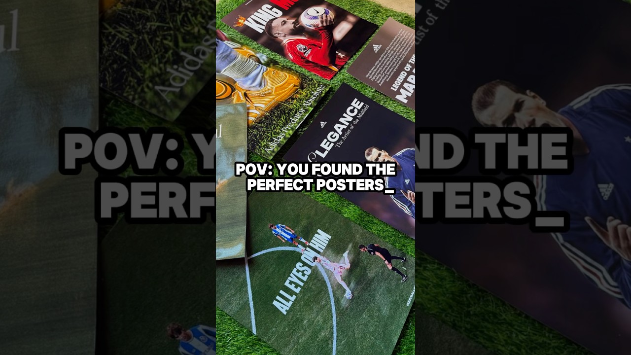 Perfection 😍😍 #football #homedecor #fifa #posters #posters #soccer