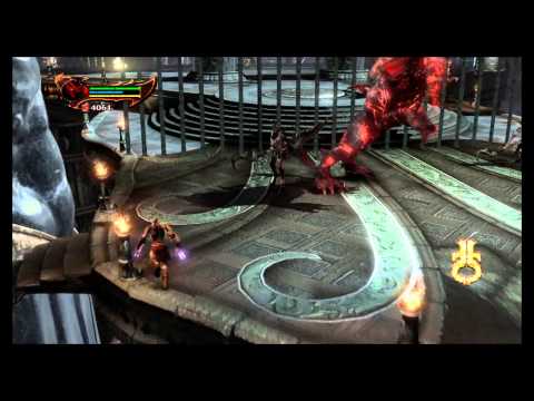 God of War 3 Remastered Chaos Mode - Cerberus & Satyres