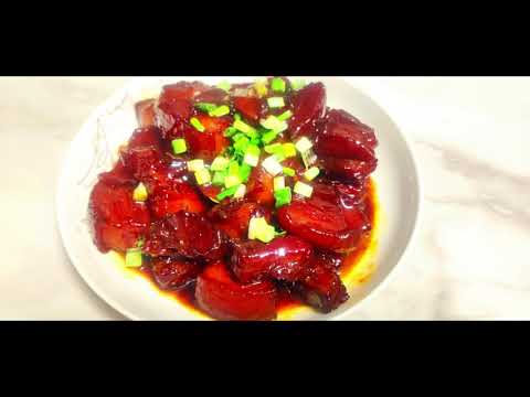 Porc caramélisé, recette de cuisine chinoise, 红烧肉, recette du porc au caramel chinois