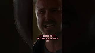 HE CAN'T KEEP GETTING AWAY WITH THIS!! #breakingbad #jessepinkman #aaronpaul #hankschrader #shorts