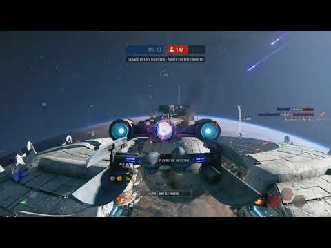 Saving The Droid Command Ship - Star Wars Battlefront II Starfighter Assault #18