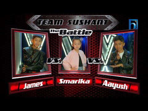 James Vs Smarika Vs Aayush "Sapana ko Mayalu" | The Voice Kids Season 2 - 2023