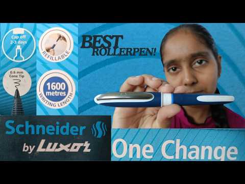 The MOST EXPENSIVE Roller Pen I've Ever Owned! | Schneider One Change