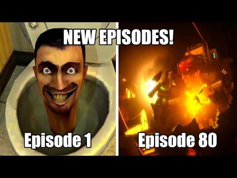 Skibidi Toilet 1 - 80 ALL Episodes