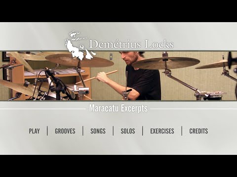 DVD Excerpts of Maracatu - Brazilian Drum - Demetrius Locks