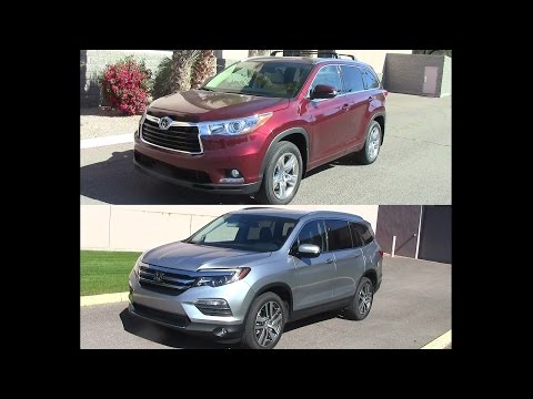 2016 Toyota Highlander vs 2016 Honda Pilot