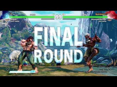 SFV 2016-03-20 gugio0 (Ryu) VS ShinozakiSachiko (Dhalsim)