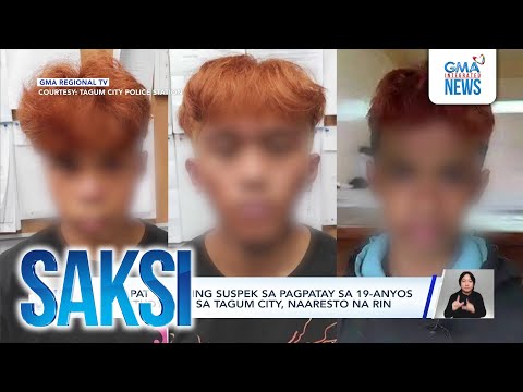 Ika-apat at huling suspek sa pagpatay sa 19-anyos na estudyante sa Tagum City, naaresto... | Saksi