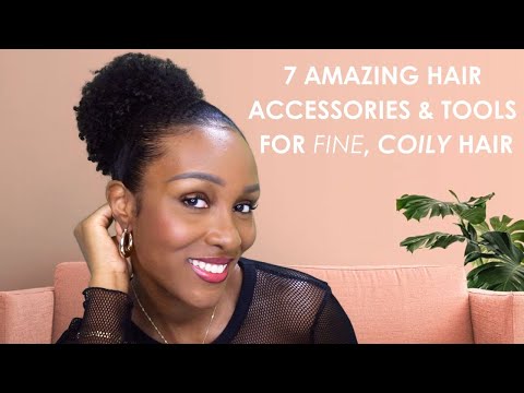 BEST Hair Accessories & Tools for FINE, COILY Natural...