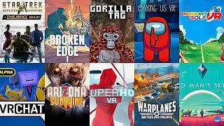 Top 35 Best VR Games !