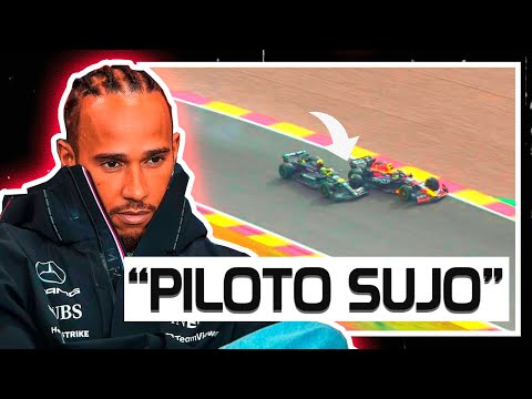 O MOTIVO DO HAMILTON TER SIDO CHAMADO DE "PILOTO SUJO" APÓS UM INCIDENTE COM SERGIO PEREZ EM 2023