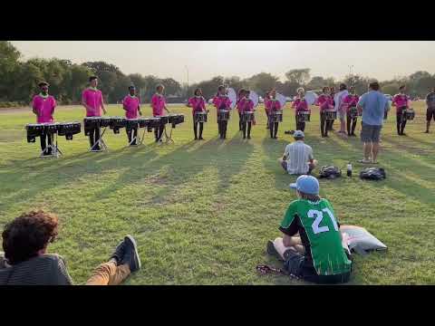 Guardians Drumline 2021 In The Lot - DCI Mesquite