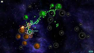 Galcon Fusion - HD Gameplay (with multiplayer)