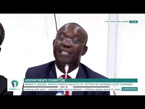Ahiafor Rejects Minority’s Objection to Supreme Court Nominees’ Vetting, Calls it Flimsy