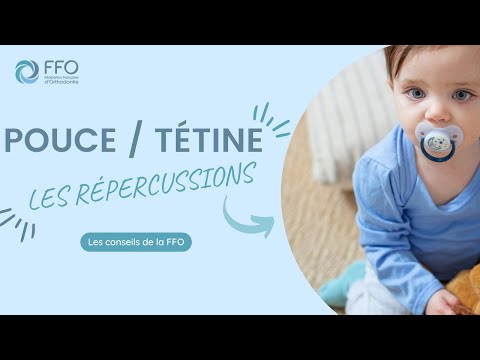 Conséquences succion pouce ou tétine