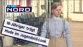 Besonderer Kleidungsstil: Ole lebt den Modestil des frühen 20. Jahrhunderts