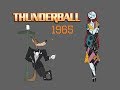 Saul Bass James Bond And Sally Ragdoll In Thunderball 1965 Title Sequence