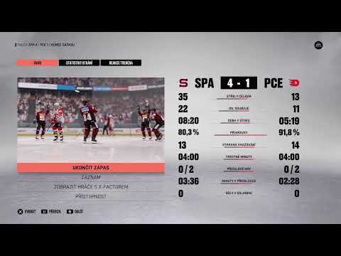 |NHL23|TELH 6.KOLO|HC DYNAMO PARDUBICE  VS  HC SPARTA PRAHA  21:00