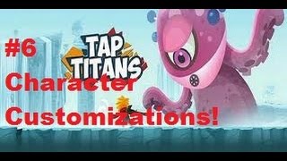 preview picture of video 'Tap Titans - Character Customizations!'