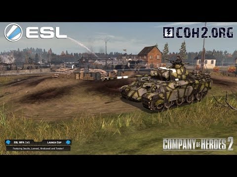 ESL WFA Launch Cup Finals - Luvnest vs Twister G1 Company of Heroes 2