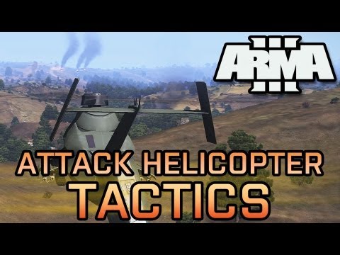 ARMA 3: Attack Helicopter Tactics Demo | RangerDave
