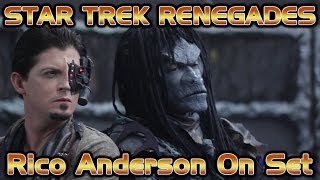 Rico Anderson On Set - Star Trek Renegades video