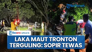 Kronologi Kecelakaan Maut Truk Kontainer Terguling Tabrak Makam di Salatiga, Sopir Tewas Terjepit